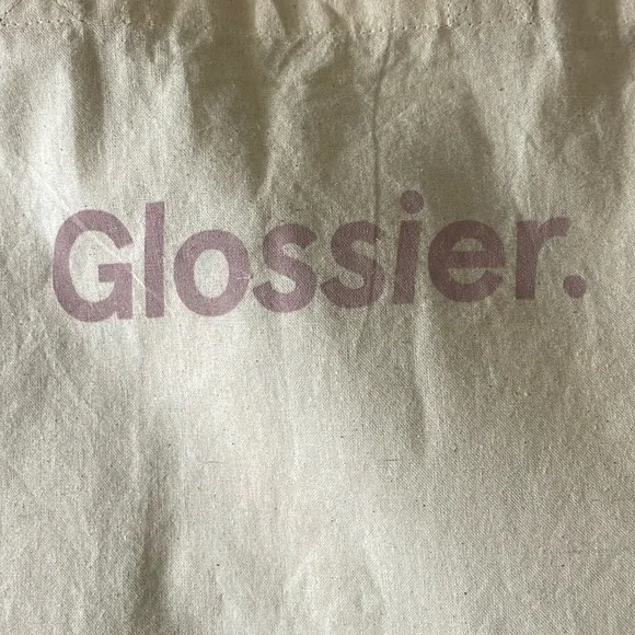 Glossier Los Angeles Canvas Tote Bag - NEW - Picture 3 of 4